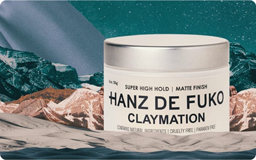 Hanz De Fuko bottle with space background