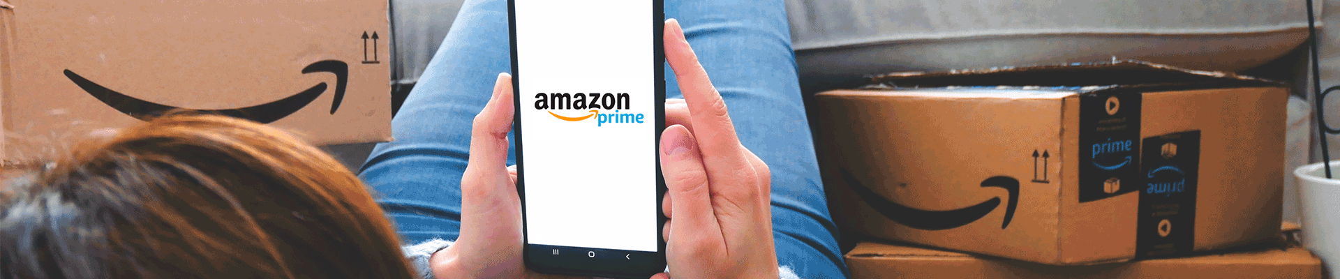 looking at the amazon app on an android phone